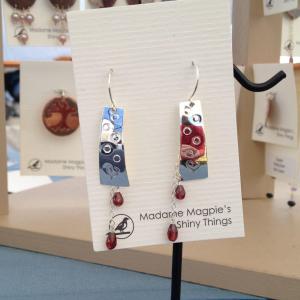 Madame Magpie's Shiny Things earrings